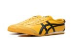 Onitsuka Tiger Mexico 66 Yellow Sneakers with Black Stripes Kill Bill Edition Retro Style – Onitsuka Tiger