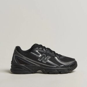 Triple Black Mesh Athletic Running Shoes – New Balance 740
