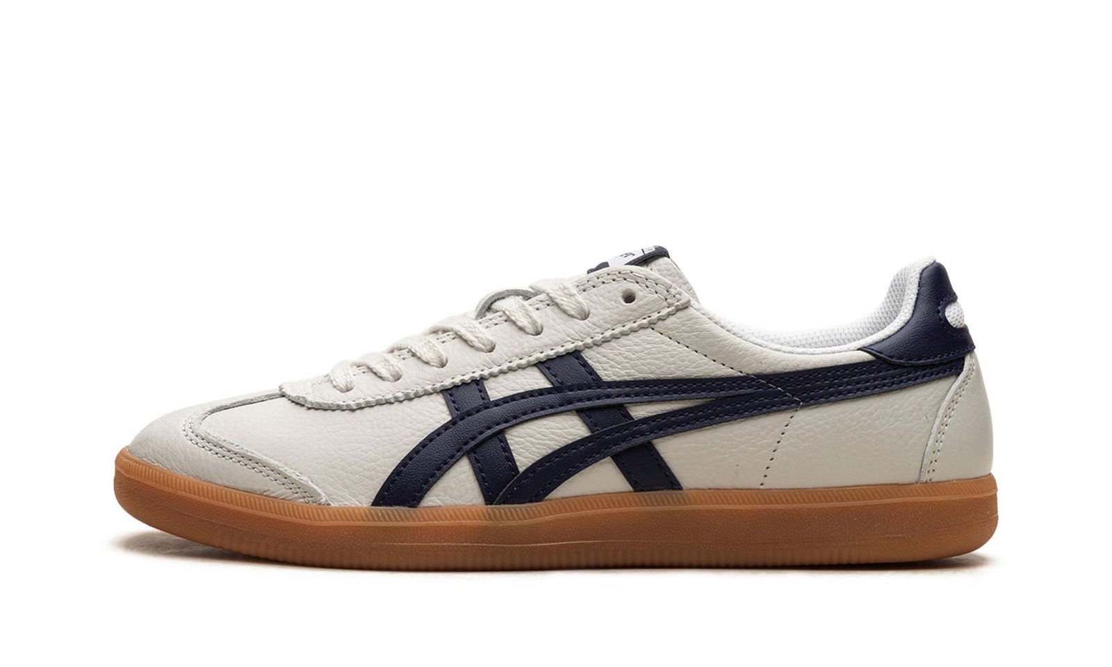 Onitsuka Tiger Tokuten White Sneakers with Blue Stripes Gum Sole Retro Look – Onitsuka Tiger - Image 2