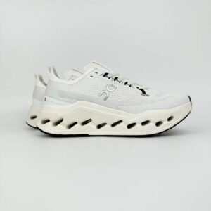 surfer Max All White Running Shoes – Lightweight Cushioned Sneakers