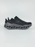 surfer Max Black Running Shoes – Cushioned Athletic Sneakers