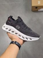 surfer Max Dark Grey Running Shoes – Lightweight Training Sneakers