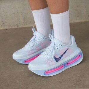 ZoomX Vomero Plus Yellow Running Shoes with Green Midsole & Black Swoosh Performance Design